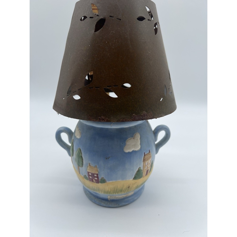 NEW Russ "Countryside‎ Cottage" Tealight Lamp